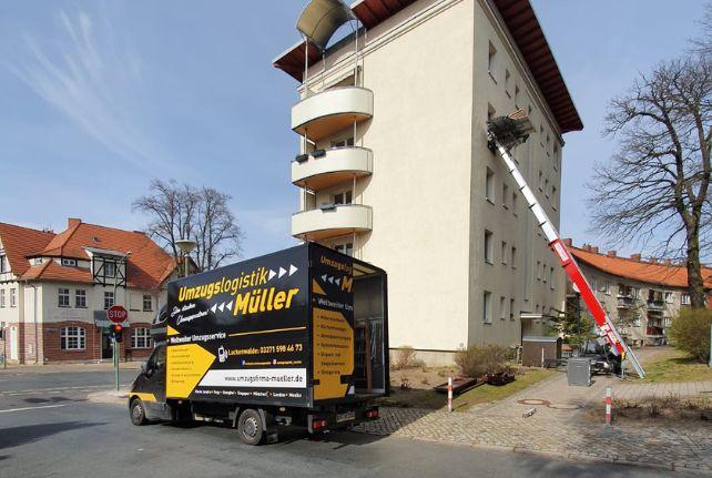 Möbellift schnell und einfach in Torgau